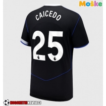 Moške Nogometnih dresov Chelsea Moises Caicedo #25 Tretji 2025-26 Kratki rokavi